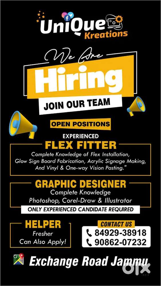 We are Hiring Join Outdoor Advertising Team