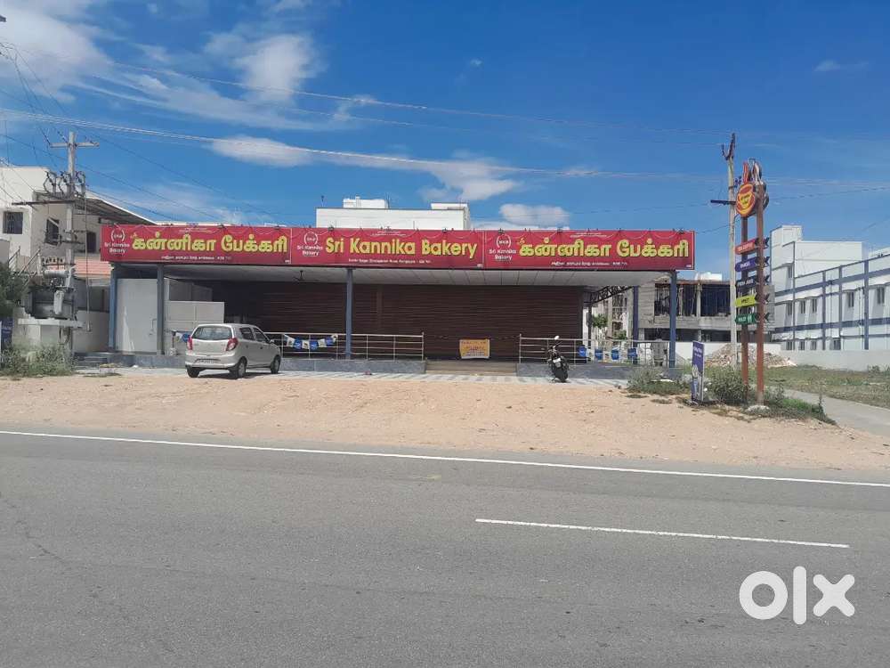 Building  for rent - furniture mart /restaurant/bakery at kangayam