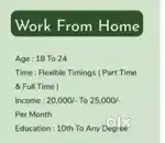 Work from home, calling related work
