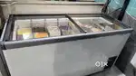 VOLTAS Glass Top Deep Fridge