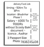Job delivery Food Job