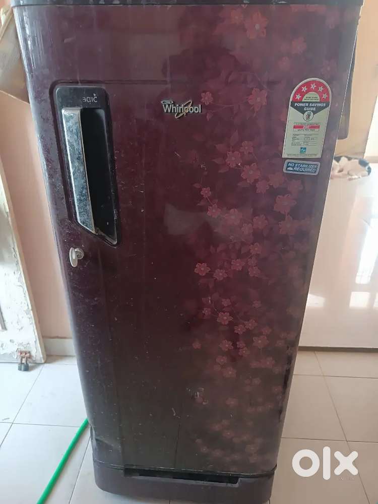 Whirlpool single door- excellent cooling and condition