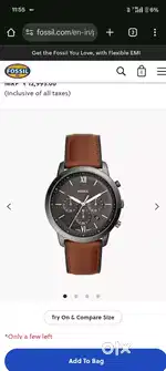 Fossil watch