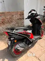 Ntorq 125 black red
