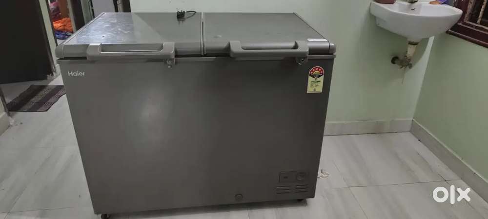 Chest fridge new piece double door