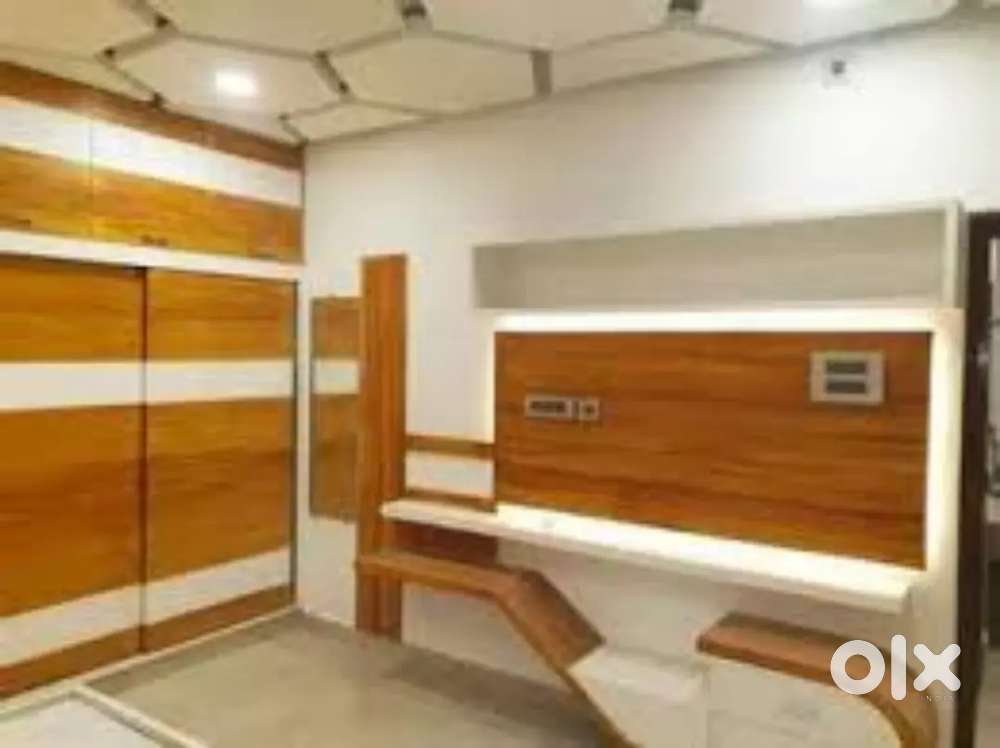 फलेट में मोडयुलर फ़र्निचर कलरकाम पीओपी वकॅ सोल्यूशन