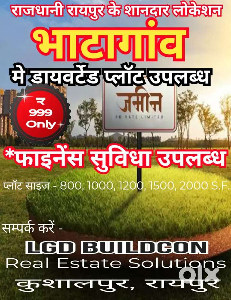 Naya Raipur ke pass divorted plot