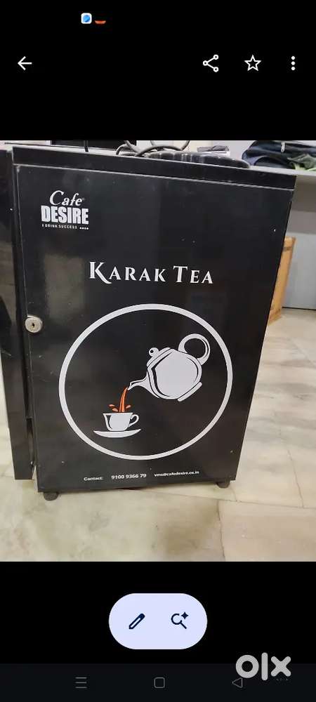 Coffee machine new using 2 are 3 time