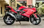 RED COLOUR TVS RR 310 2023 MODEL.