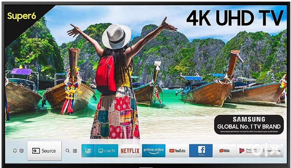 Samsung 138 cm (55 Inches) Super 6 Series 4K UHD LED Smart TV