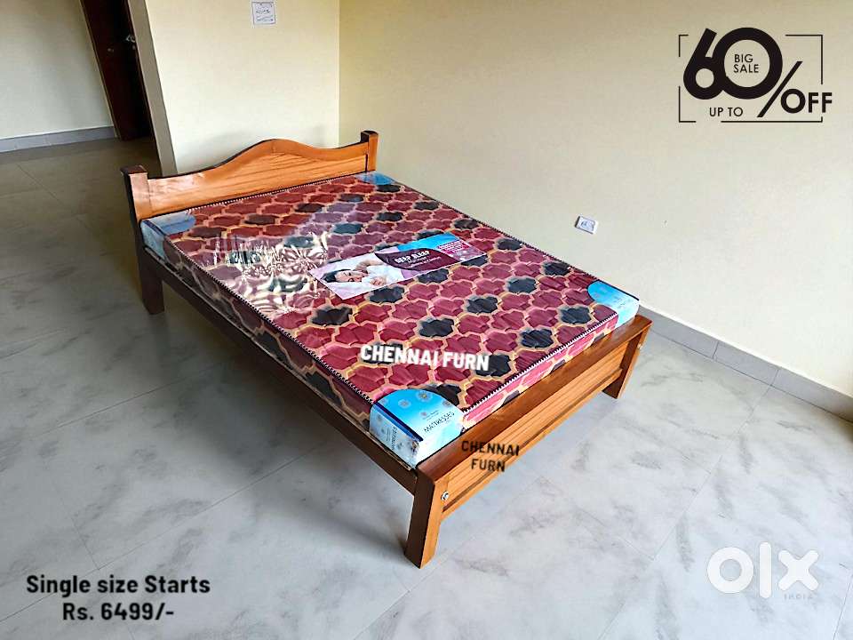 @ Wooden Cot , Bed , Single , Double , Queen , King size @  ER5