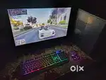 GAMING PC | GAMING EDITING COMPUTER CPU | FULL SETUP WITH MONITOR