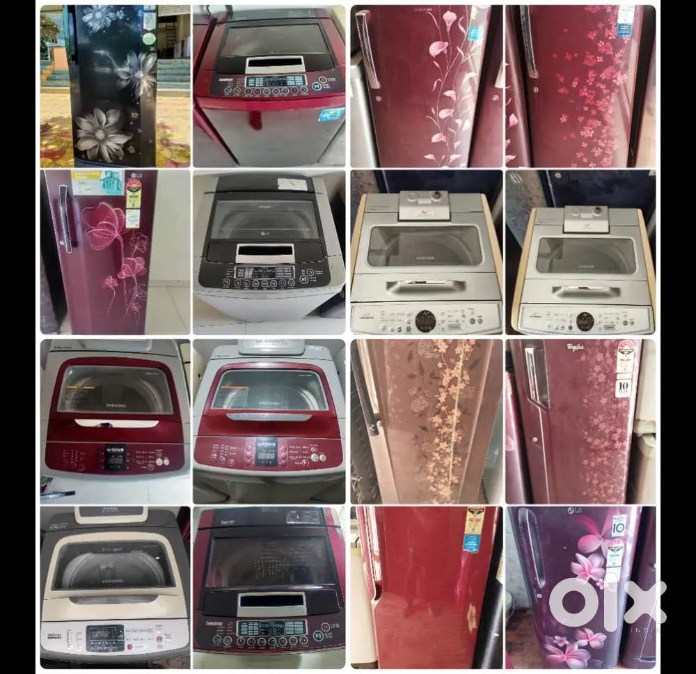 Fridge washing machine on rent