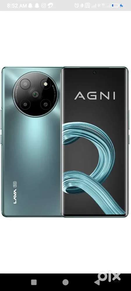 Lava AGNI 2-5G, excellent condition, with Box Charger