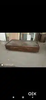 Brand new wooden single bed for sale by factory outlet alpha furnishin