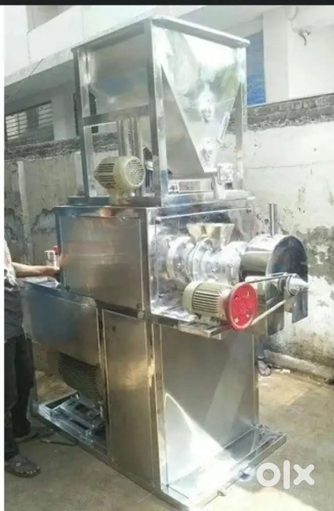 Floating Fish Feed Extruder Machine 250kg per hour capacity