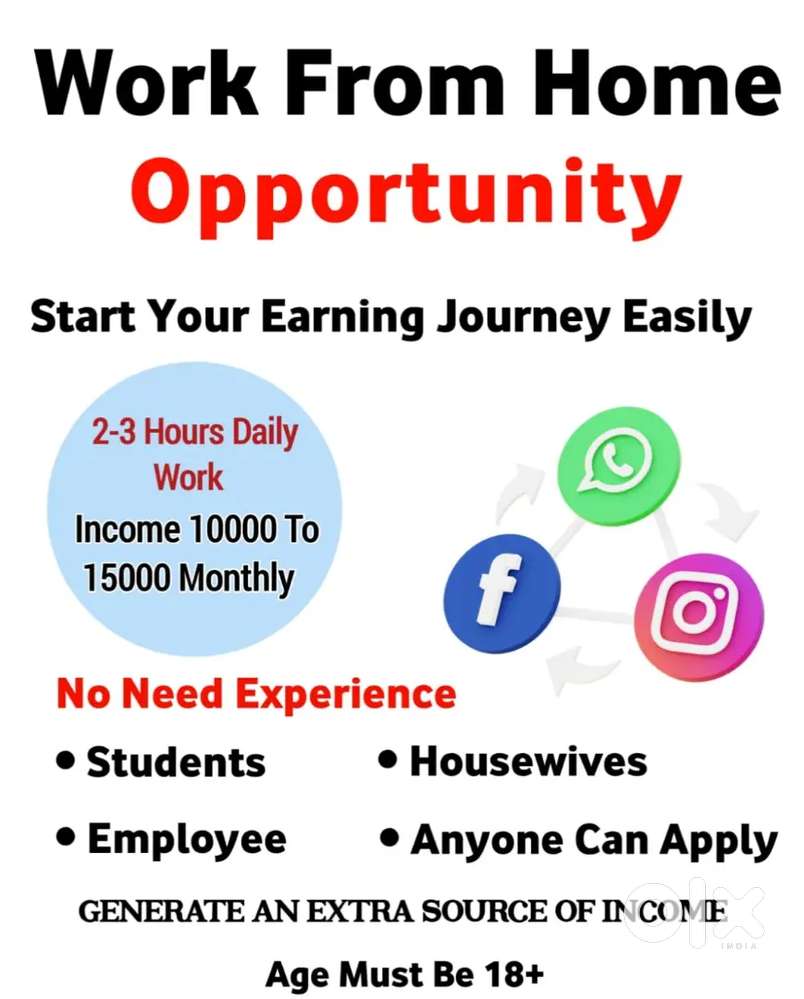 WORK FROM HOME OPPORTUNITY