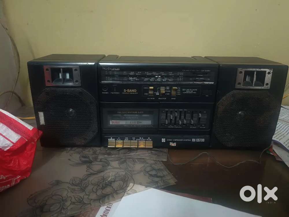 Redio casat pleyer national (2) pleyer 5000rs