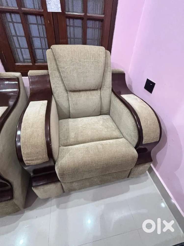 Sofa set with one extra couch