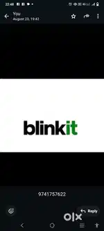 Hiring for Kolkata blinkit delivery boy job