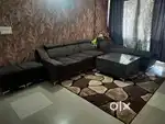 7 seater sofa set with center table & 2 puff