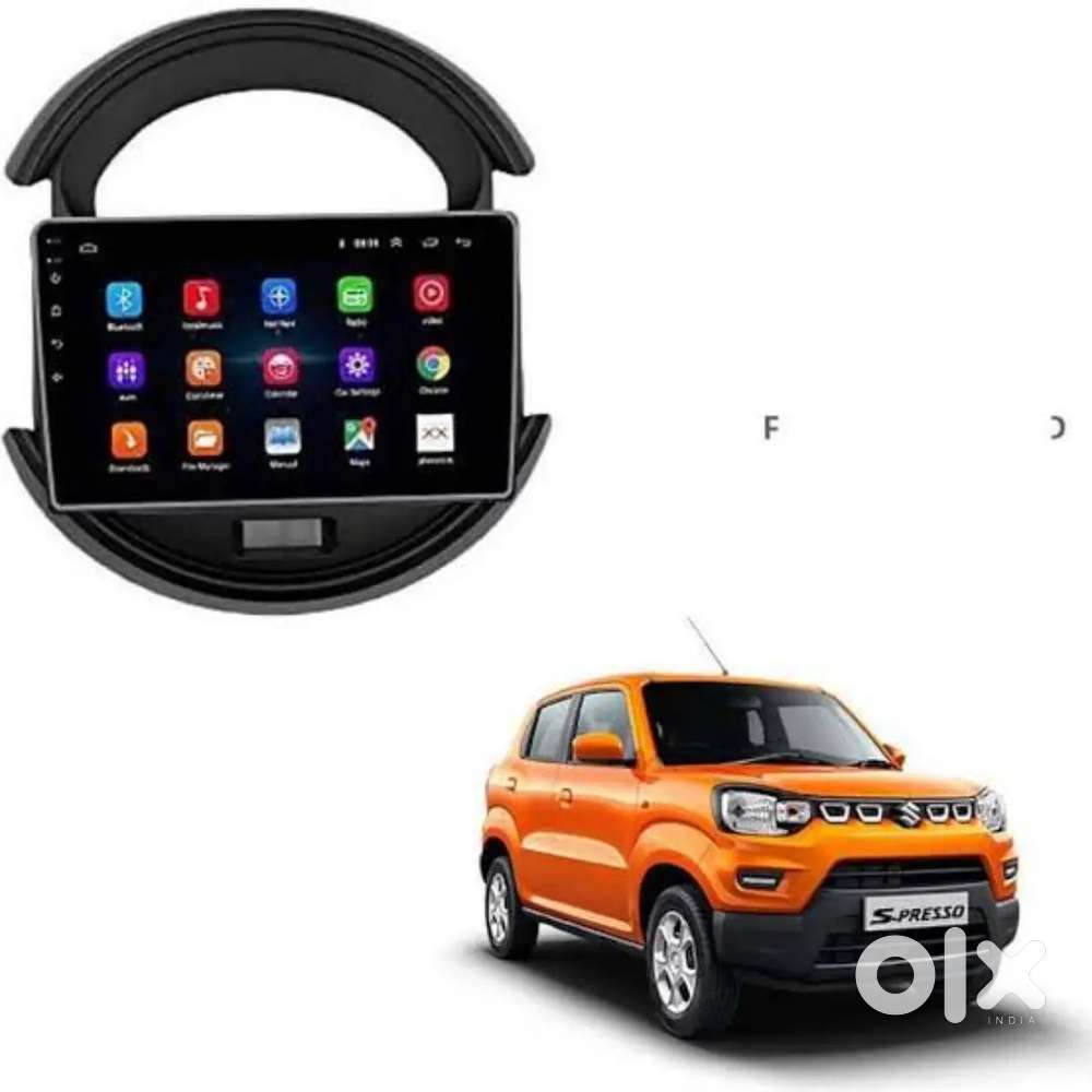 Premium Quality car android stereo with frame + wirings complete set