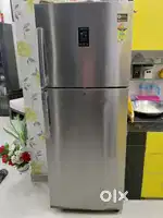 Double door fridge..