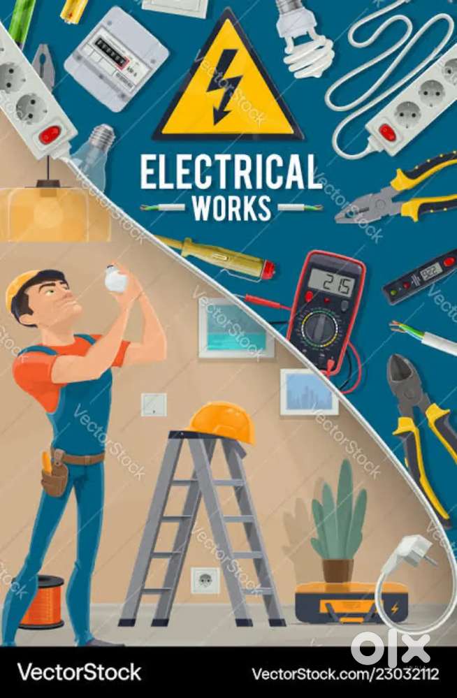 Electricall and plumbing work