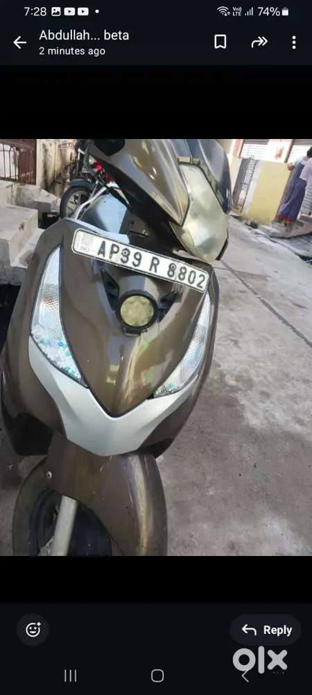 Good condition self start spot transfer insurance also avlbl cal me