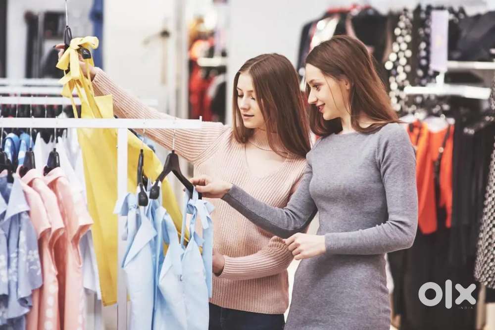 Showroom staff need sales girls sales man branded showroom