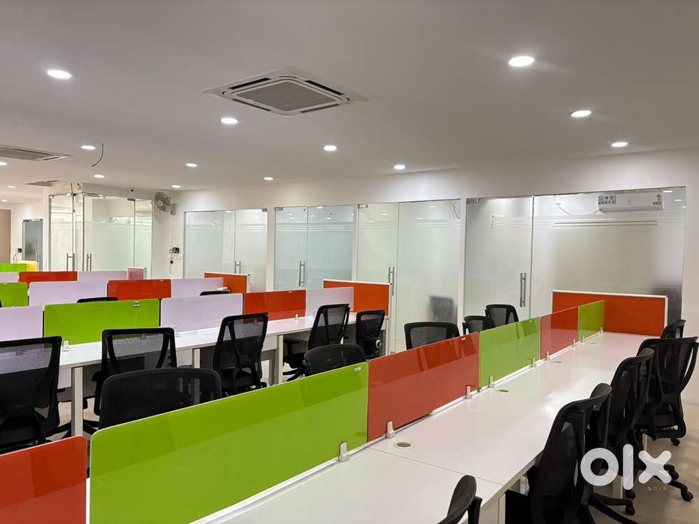 80-Seater Deluxe A1 Plug & Play Office for Rent in Madhapur