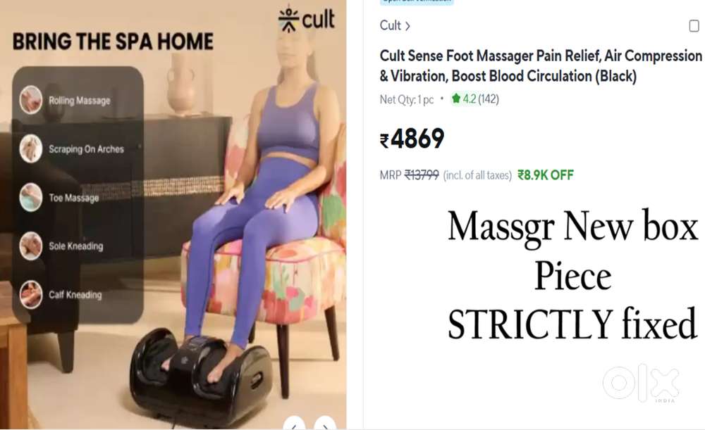 smooth Massgr for home - elder women PAIN-Relief NEW one