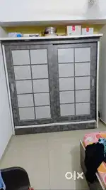 Sliding door wardrobe.
