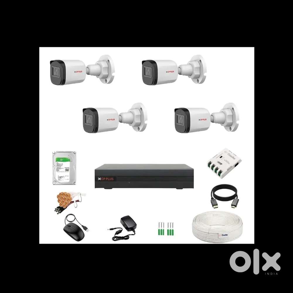 Cctv camera sale n service installed 350..
