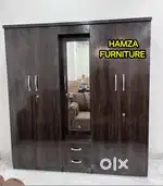 HAMZA FURNITURE New designer stylish look particle wood wardrobe