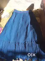 Crop top with lehenga and chunni