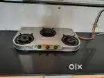 Gas Stove for sell 3 burner with regulator