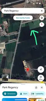 The plot is at 200 mtrs distance from jalandhar road kapurthala.