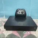 Xbox one X 1tb with good condition