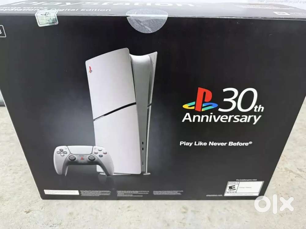 PS5 Digital Edition with controller