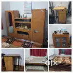 Almira, Steel Bed, Wooden Cots, Study Tables,– Bundle Sale