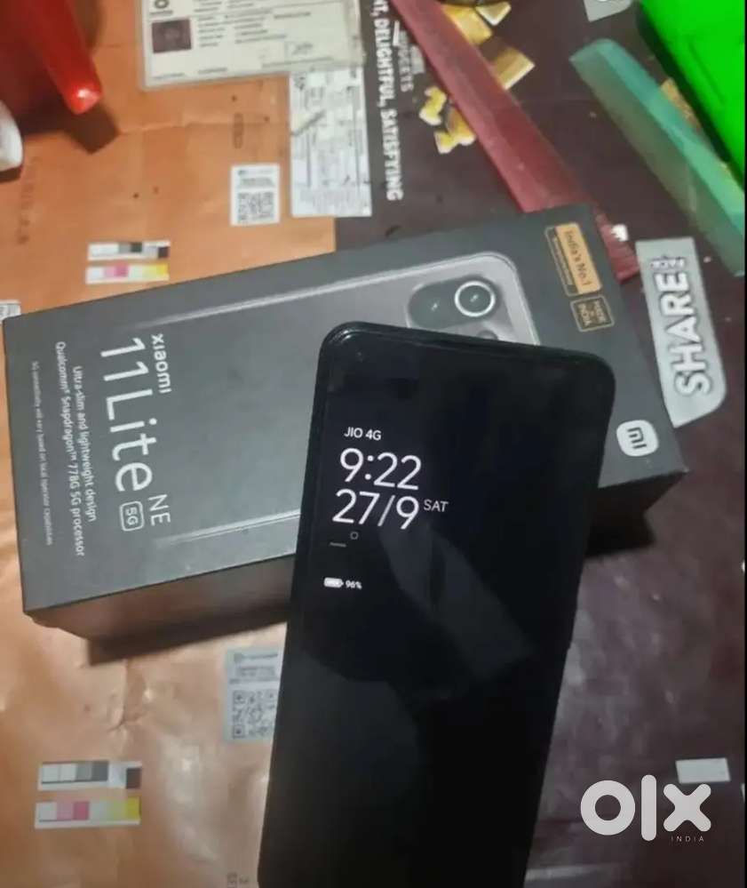 Mi 11 lite NE 5G (Snapdragon 778g) processor 6+6 gb ram 128 gb storage