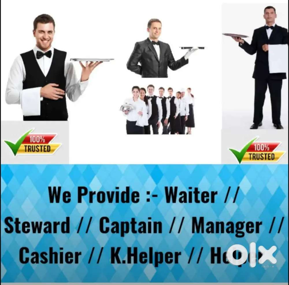 We Provide :- Hotel Staff // Restaurant Staff // Cafe Staff /In Pune