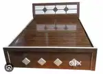 Rakhi sale on buy new double bed -3990, With box -6990/-EMI bhi