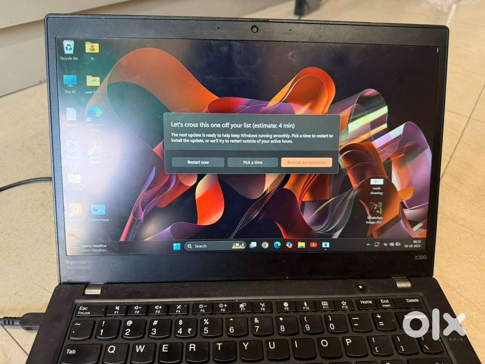 Lenovo ThinkPad X390 i5, 16 GB RAM, 500 GB SSD