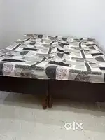 Double bed without box with cooler and loha stand