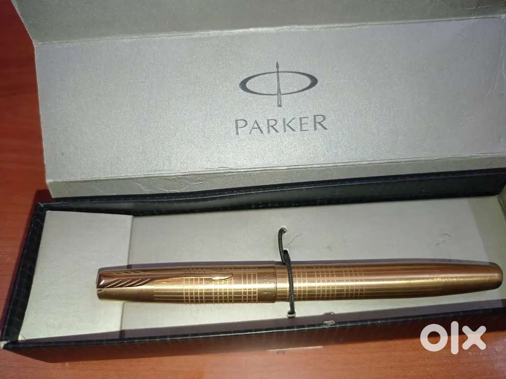 PARKER Spl. Ltd. Edition 18K GOLD PLATED FRONTIER ROLLER BALL PEN