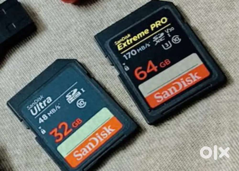 Dslr 32(48mbps)&64(170mbps)Gb memory