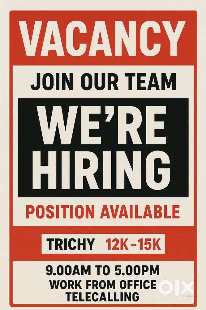 Back office related work