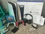 Sony PS5 PlayStation 5 825GB 4K Blue-Ray Disk Edition Gaming Console O